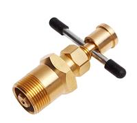 Juqrelith Olive Puller Tool for Brass Pipes, 15mm and 22mm Diameter, High Hardness, Smooth Surface - Durable Solid Brass, Abrasion Resistant, Easy Olive Removal for Air Conditioning Pipes