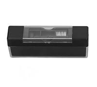 Juqrelith Record Cleaning Brush, Anti Static Dust Removal Tool, 2 Pieces Black - Efficient Dust Cleaning, Electrostatic Elimination, Ideal for Record Maintenance