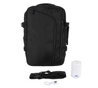 Juqrelith Vacuum Backpack with Pump, 35L Oxford Cloth Laptop Backpack, Rainproof Weekender Bag for Travel Essentials, Business Trips - Efficient Compression, Spacious Storage, Comfortable