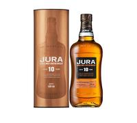 Jura 10 Year Old Single Malt Scotch Whisky 70 cl |Aged 10 Year Old Single Malt Whisky|Smooth, Fruity Jura Whisky |Iconic Scottish Whisky made by a Scottish island community |40 Percent vol Malt Whisky