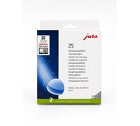 JURA 3 Phase Cleaning Tablets 25 Pcs Automatic Espresso Machine Cleaner | 24190