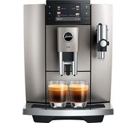Jura 15721 E8 Bean to Cup Coffee Machine - Midnight Silver
