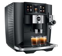 Jura J8 Twin Freestanding Fully Automatic Bean To Cup Coffee Machine 15659 Diamond Black