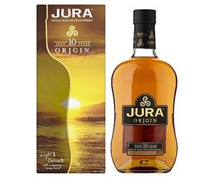 Jura Origin Aged 10 Years Single Malt Scotch Whisky, 70 cl