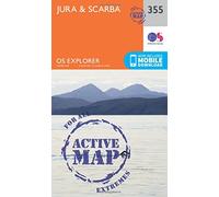 Explorer Active 355 Jura & Scarba Map With Digital Version, Orange One Size