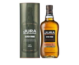 Jura Seven Wood Single Malt Scotch Whisky 70 ruity and Balanced 42% vol | More than a Whisky, made by a Scottish Island Community | A Fruity, Spicy Single Malt