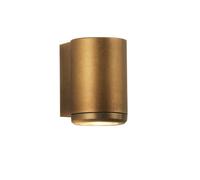 Jura Single Wall Outdoor Lamp LED Solid Brass