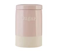 Jura Sugar Canister, Pink, Stoneware