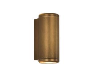 Jura Twin Wall Outdoor Lamp LED Solid Brass
