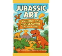 Jurassic Art - O Mundo dos Dinossauros para Colorir: Diversão e aventuras pré-históricas em cada página!