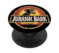 Jurassic Bark Dog Lover Funny Parody PopSockets Adhesive PopGrip