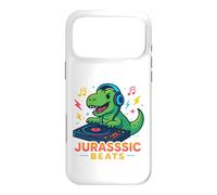 Jurassic Beats T-Rex DJ - Roaring Dinosaur Music Mixer Case for iPhone 17 Pro Max