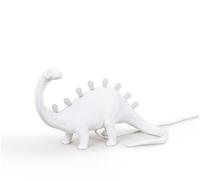Jurassic Brontosaurus Table Lamp White