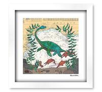 Jurassic Coast Framed Print by Hannah Wisdom White
