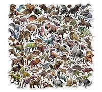 Jurassic Dinosaur Stickers for Kids, 100 pcs Animal Stickers for Children as Party Bag Fillers, Small Gifts, Personal Things Decorations