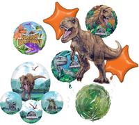 Jurassic Dinosaur World Birthday Party Supplies Orbz and Foil Balloon Bouquet Decorations