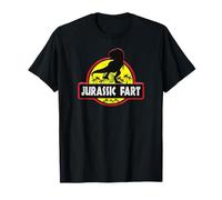 Jurassic Fart Funny Dinosaur Shirt Dad Jokes Farting Dino T-Shirt