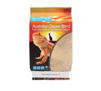 Jurassic Natural Australian Desert Dragon Habitat Substrate for Bearded Dragons and Other Lizards, Gold, 10lb