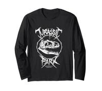 Jurassic PARC 2025 Dinosaur Skull Art Long Sleeve T-Shirt