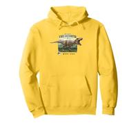 Jurassic Parc Merch How to Survive T-Rex Encounter Pullover Hoodie