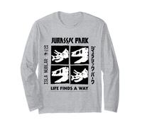 Jurassic PARC Merch Life Finds A Way Long Sleeve T-Shirt