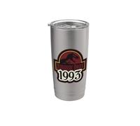 Jurassic Park 1993 Bold Logo Stainless Steel Insulated Tumbler