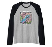 Jurassic Park 1993 Tour Jurassic PARC 2025 Raglan Baseball Tee
