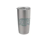 Jurassic Park 1993 Varsity Bold Stainless Steel Insulated Tumbler
