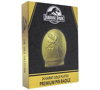 Jurassic Park - 24K Gold Plated XL Premium Pin Badge