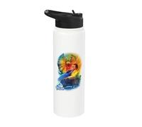 Jurassic Park 30th Anniversary Dilophosaurus Stainless Steel Insulated Water Bottle