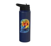 Jurassic Park 30th Anniversary Dilophosaurus Stainless Steel Insulated Water Bottle