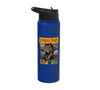 Jurassic Park 30th Anniversary Life Finds a Way Stainless Steel Insulated Water Bottle