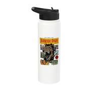 Jurassic Park 30th Anniversary Life Finds a Way Stainless Steel Insulated Water Bottle
