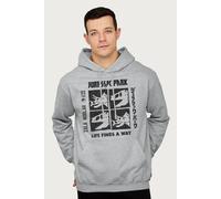 Jurassic Park 93 Tour Hooded Sweatshirt in Mid Grey | Size: Small Jurassic Park Mid Grey S