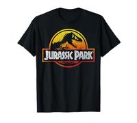 Jurassic Park Amber Gradient Classic Logo T-Shirt
