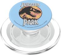 Jurassic Park Blue And Orange Retro Rex PopSockets PopGrip for MagSafe