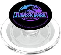 Jurassic Park Blue & Purple Fossil Logo PopSockets PopGrip for MagSafe