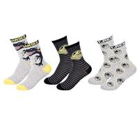 Jurassic Park Boys Socks Pack of 3 Multicoloured 4-6