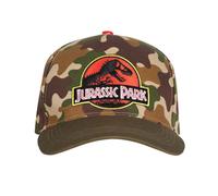 Jurassic Park Camo Logo Baseball Cap