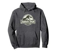 Jurassic Park Classic Retro Hidden Secret Logo Pullover Hoodie