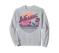 Jurassic Park Classic Sunset Fade Logo Sweatshirt