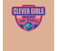 Jurassic Park Clever Girls Inherit The Earth Women's T-Shirt - Dusty Pink - XXL