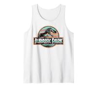 Jurassic Park Colorful Classic Logo Tank Top