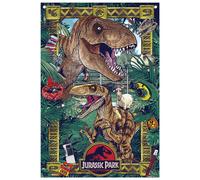 Jurassic Park Decorative Wall Banner Jurassic Park Multicolor