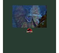 Jurassic Park Dilophosaurus Hoodie - Green - S