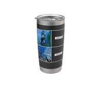 Jurassic Park Dilophosaurus Meme Stainless Steel Insulated Tumbler