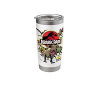 Jurassic Park Dinosaur Breach Stainless Steel Insulated Tumbler