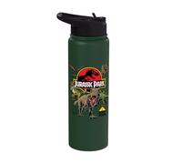 Jurassic Park Dinosaur Breach Stainless Steel Insulated Water Bottle