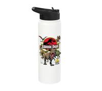 Jurassic Park Dinosaur Breach Stainless Steel Insulated Water Bottle
