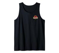 Jurassic Park Embroidered Classic Logo Tank Top